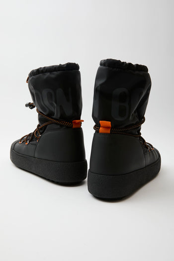 Moon Boot Doposci Black/orange Uomo - 4