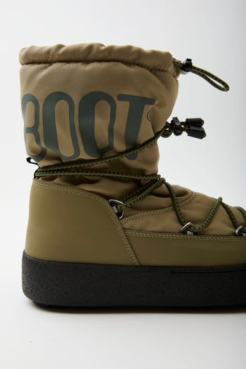 Moon Boot Doposci Army Green Uomo - 5