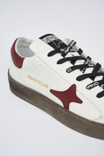 Ama-brand Sneaker Bianco/rosso Uomo - 4