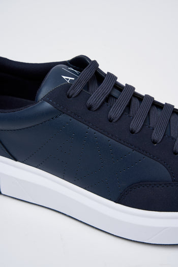 Armani Exchange Sneaker Navy+navy Uomo - 4