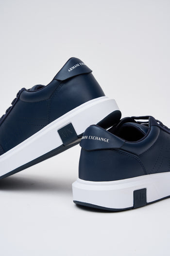 Armani Exchange Sneaker Navy+navy Uomo - 5