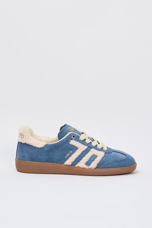 Back 70 Sneaker Blue Real Donna