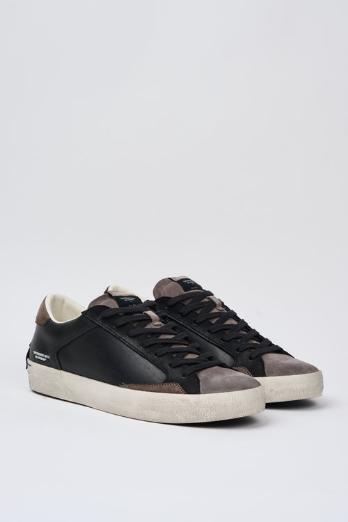 Crime London Sneaker Nero Uomo - 2