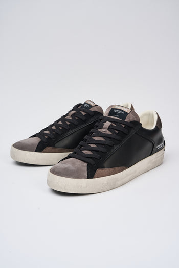 Crime London Sneaker Nero Uomo - 5