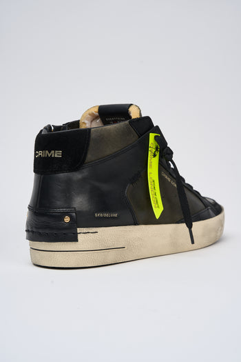 Crime London Sneaker Nero+militare Uomo - 5