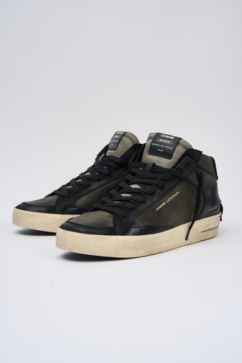 Crime London Sneaker Nero+militare Uomo - 7