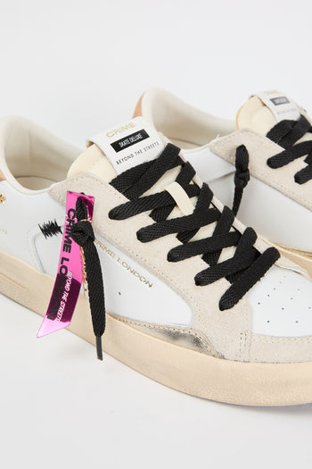 Crime London Sneaker Bianco Donna - 4