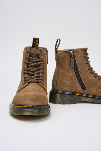 Dr. Martens Anfibio Dark Khaki Bambino - 4