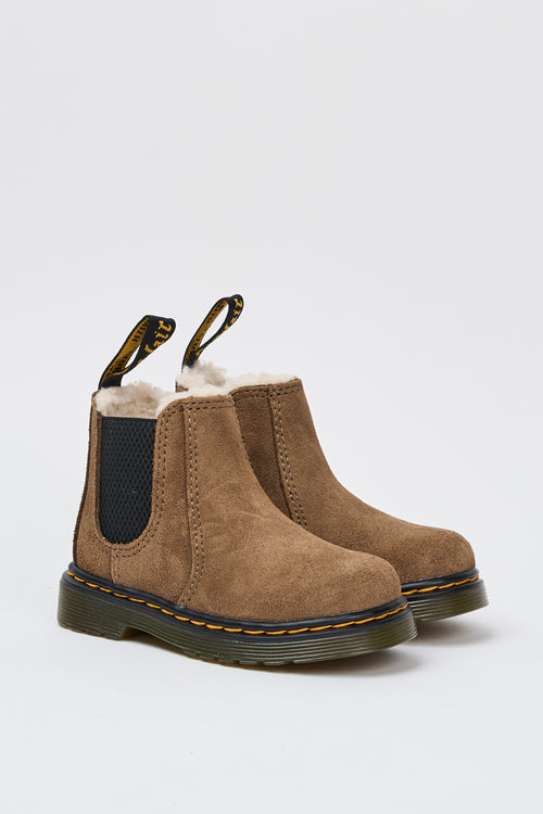 Dr. Martens Stivaletto Dark Khaki Bambino - 2