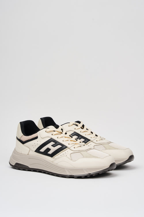 Hogan Sneaker Avorio+nero Uomo - 2