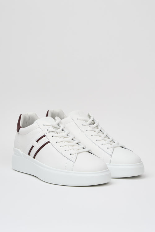 Hogan Sneaker Bianco+bordeaux Uomo - 2