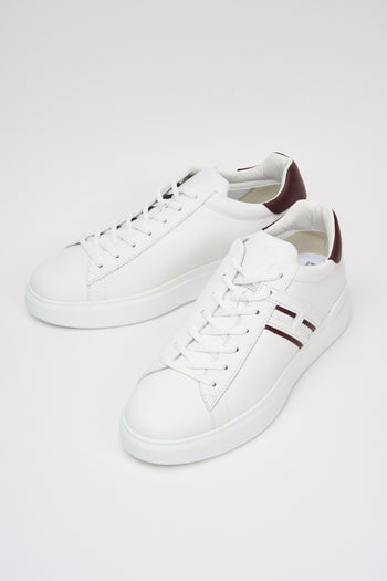 Hogan Sneaker Bianco+bordeaux Uomo - 6