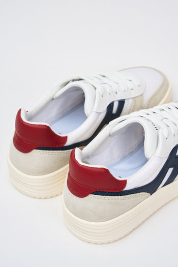 Hogan Sneaker Bianco+rosso+blu Uomo - 5