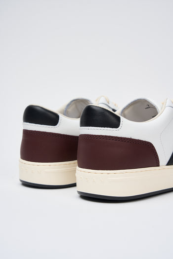 Hogan Sneaker Bianco+bordeaux Uomo - 5