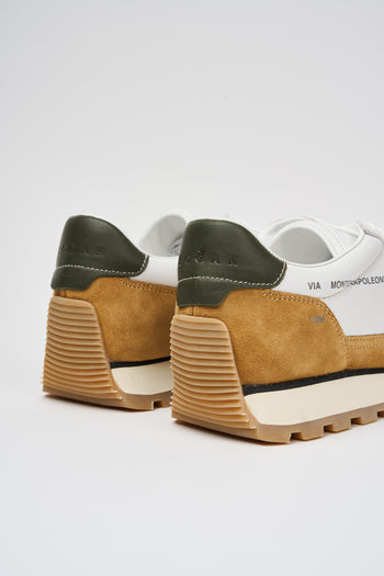 Hogan Sneaker Bianco+verde+beige Uomo - 5