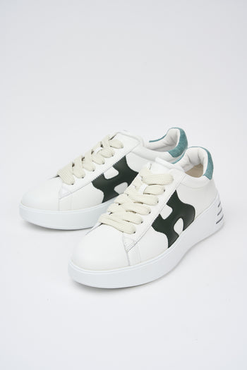 Hogan Sneaker Bianco+verde Donna - 6