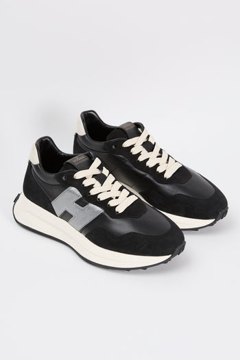 Hogan Sneaker Nero+argento Donna - 3