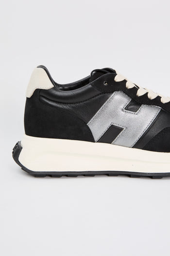 Hogan Sneaker Nero+argento Donna - 6