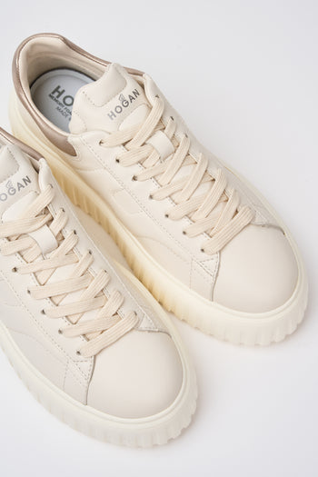 Hogan Sneaker Panna+oro Donna - 3