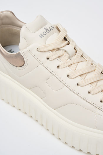 Hogan Sneaker Panna+oro Donna - 4