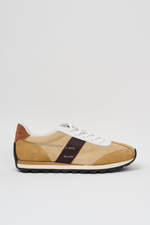 Hogan Sneaker Beige+mattone Donna