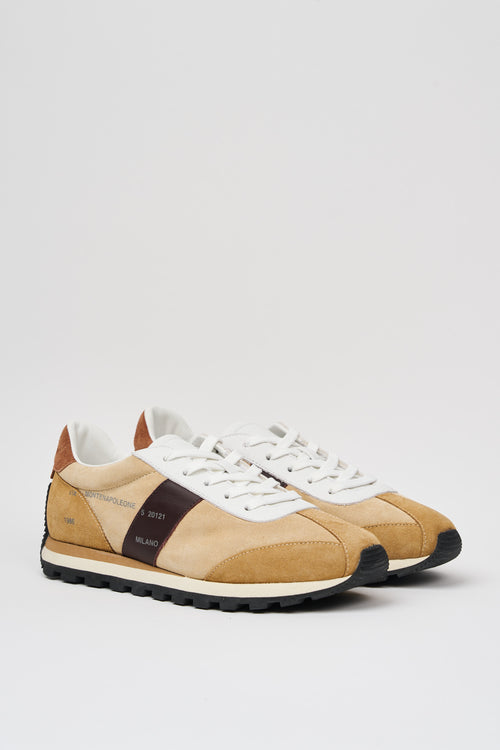 Hogan Sneaker Beige+mattone Donna - 2