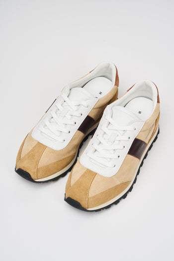 Hogan Sneaker Beige+mattone Donna - 6