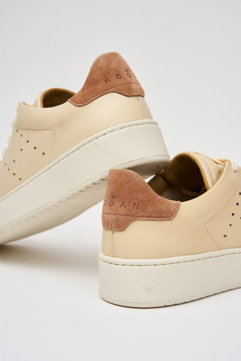 Hogan Sneaker Beige+mattone Donna - 5