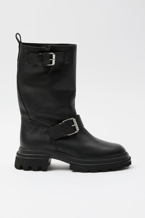 Hogan Stivale Nero Donna