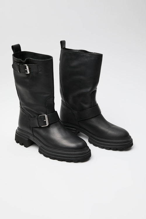 Hogan Stivale Nero Donna - 2