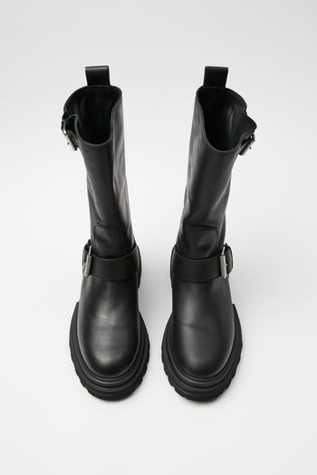 Hogan Stivale Nero Donna - 4