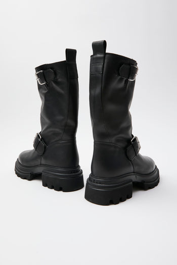 Hogan Stivale Nero Donna - 5