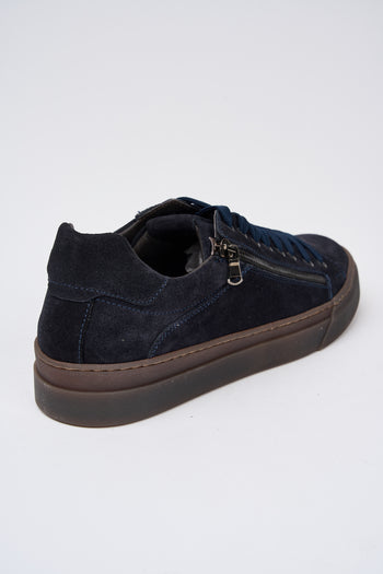 Kebo Sneaker Blu Uomo - 5