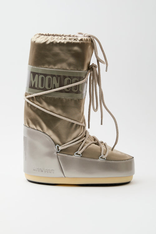 Moon Boot Doposci Platinum Donna