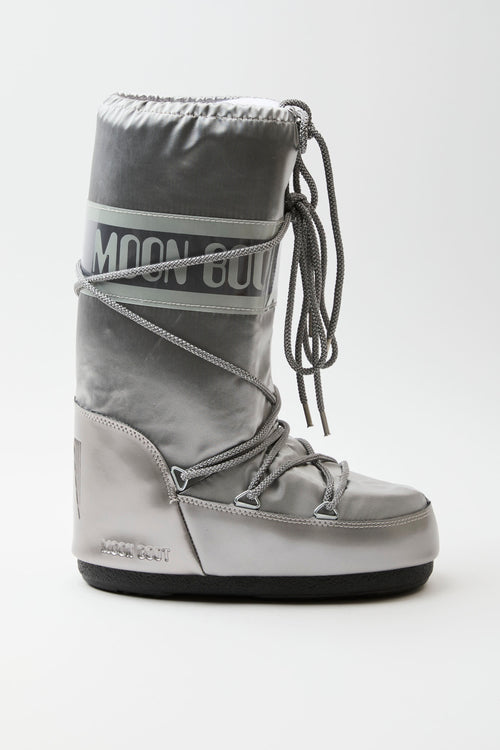 Moon Boot Doposci Silver Donna