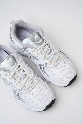 New Balance Sneaker White/silver Unisex - 3