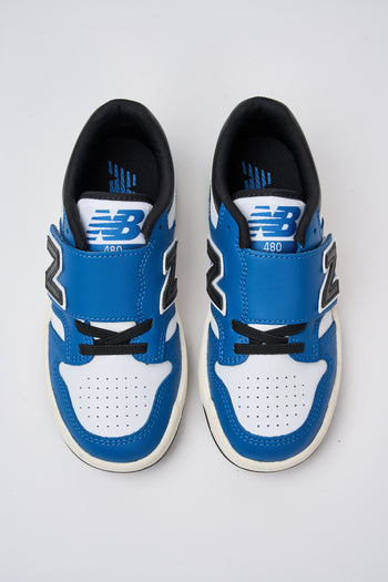 New Balance Sneaker Blue Bambino - 4