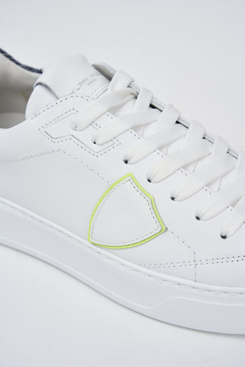 Philippe Model Sneaker Blanc Bleu Uomo - 4