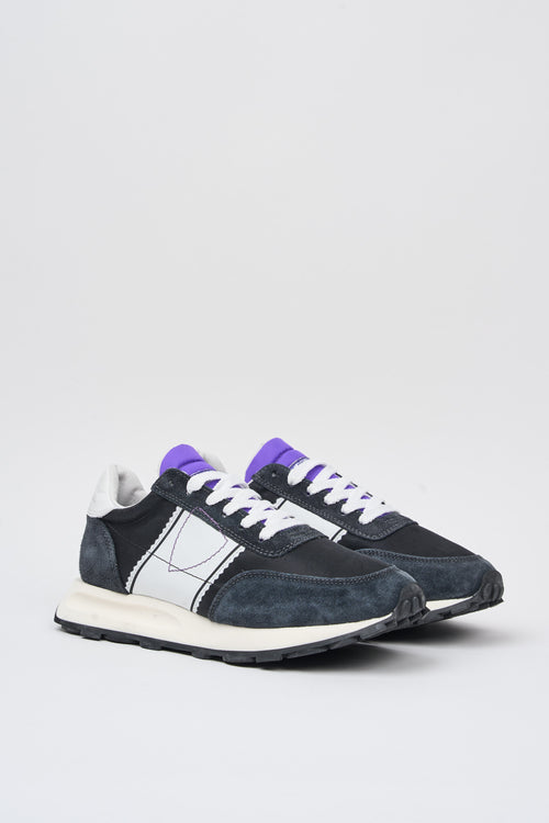 Philippe Model Sneaker Pop/noir Viole Donna - 2