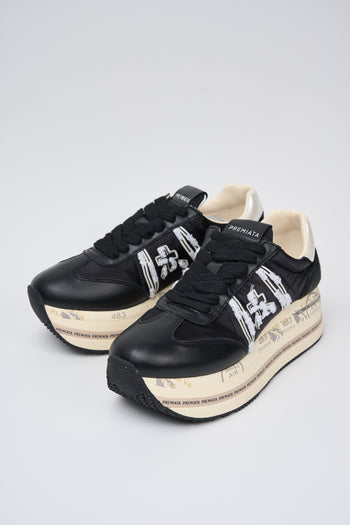 Premiata Sneaker Nero Donna - 6