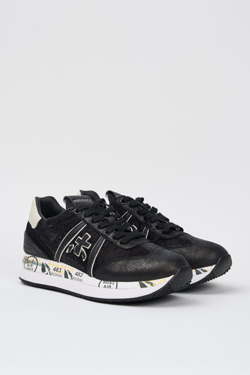 Premiata Sneaker Nero Donna - 2