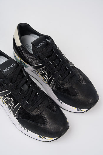 Premiata Sneaker Nero Donna - 3