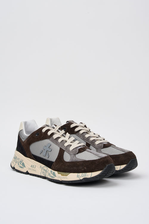 Premiata Sneaker T.moro+grigio Uomo - 2