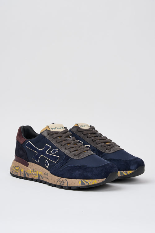 Premiata Sneaker Blu Uomo - 2