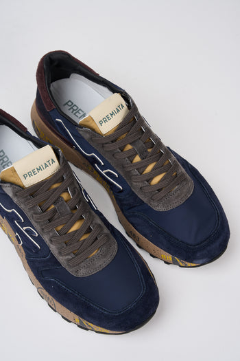 Premiata Sneaker Blu Uomo - 3