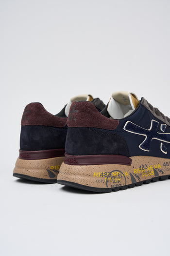 Premiata Sneaker Blu Uomo - 5