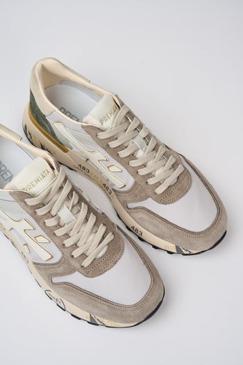 Premiata Sneaker Bianco/beige Uomo - 3