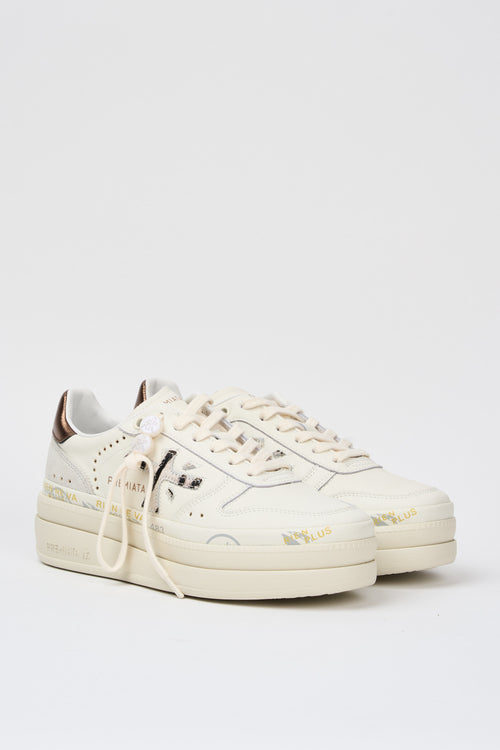 Premiata Sneaker Bianco Donna - 2