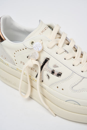 Premiata Sneaker Bianco Donna - 4