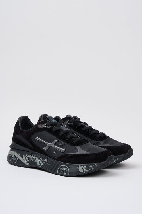 Premiata Sneaker Black Uomo - 2